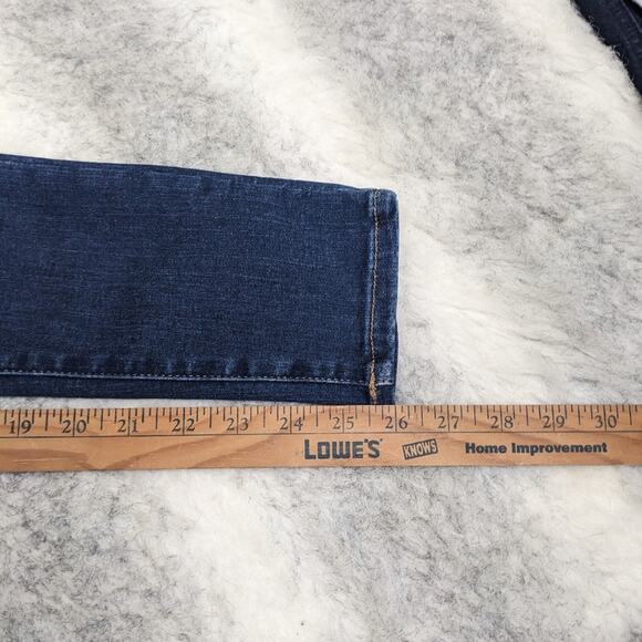 Free People Ultra High Waist Denim Pull-on Skinny Jeans New Size 26 - Picture 6 of 12